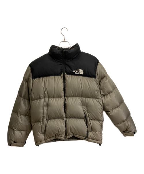 THE NORTH FACE（ザ ノース フェイス）THE NORTH FACE (ザ ノース フェイス) ダウンジャケット ブラウン×ブラック サイズ:Lの古着・服飾アイテム