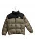 THE NORTH FACE（ザ ノース フェイス）の古着「ダウンジャケット」｜ブラウン×ブラック