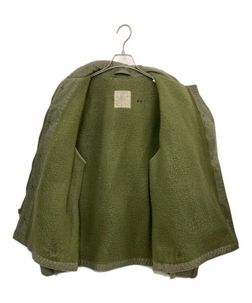 U'S NAVY（ユーエスネイビー）U'S NAVY (ユーエスネイビー) A-2デッキ ジャケット オリーブ サイズ:不明の古着・服飾アイテム