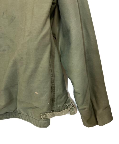 U'S NAVY（ユーエスネイビー）U'S NAVY (ユーエスネイビー) A-2デッキ ジャケット オリーブ サイズ:不明の古着・服飾アイテム