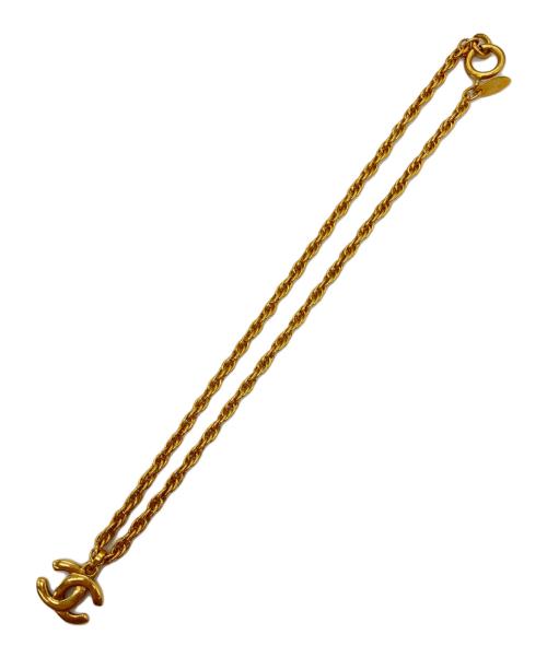 CHANEL（シャネル）CHANEL (シャネル) ココマークネックレス ゴールドカラーの古着・服飾アイテム