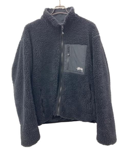 stussy（ステューシー）stussy (ステューシー) リバーシブルジャケット ブラック サイズ:XLの古着・服飾アイテム