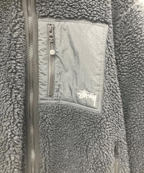stussy（ステューシー）stussy (ステューシー) リバーシブルジャケット ブラック サイズ:XLの古着・服飾アイテム