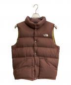 THE NORTH FACEザ ノース フェイス）の古着「ダウンベスト」｜ブラウン