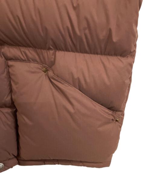 THE NORTH FACE（ザ ノース フェイス）THE NORTH FACE (ザ ノース フェイス) ダウンベスト ブラウン サイズ:Mの古着・服飾アイテム