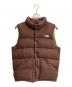 THE NORTH FACE（ザ ノース フェイス）の古着「ダウンベスト」｜ブラウン