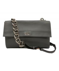 【極美品】5/15まで！10000円引き！PRADA チェーンバッグ 中古・古着通販】PRADA (プラダ) チェーンショルダーバッグ｜ブランド