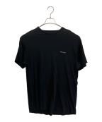 BALENCIAGAバレンシアガ）の古着「Copyright LogoＴシャツ」｜ブラック