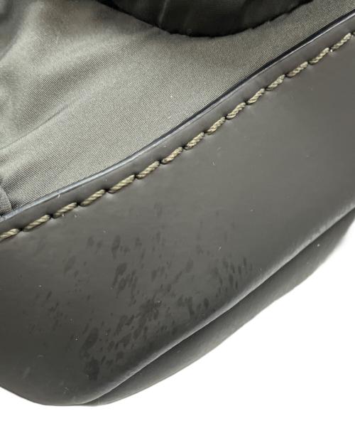 ERMENEGILDO ZEGNA（エルメネジルド・ゼニア）ERMENEGILDO ZEGNA (エルメネジルド・ゼニア) ナイロンリュック オリーブの古着・服飾アイテム