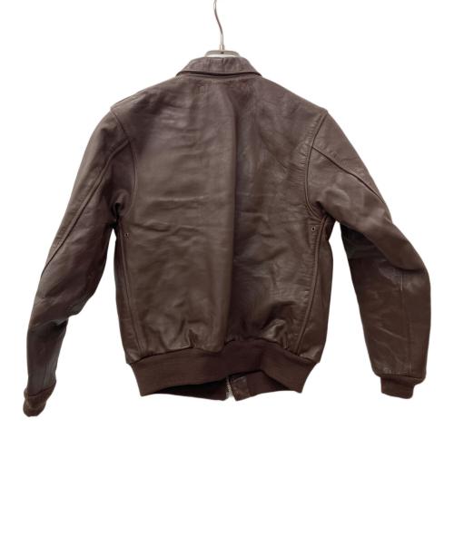 J.A.DUBOW（デュボウ）J.A.DUBOW (デュボウ) A-2　フライトジャケット ブラウン サイズ:36の古着・服飾アイテム