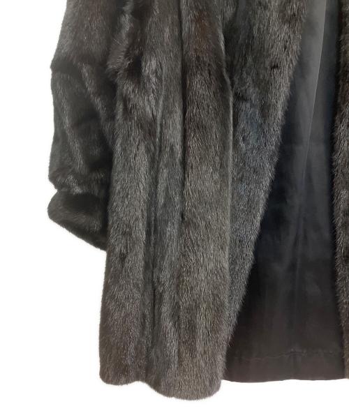 SAGA MINK（サガミンク）SAGA MINK (サガミンク) コート ブラウン サイズ:Fの古着・服飾アイテム