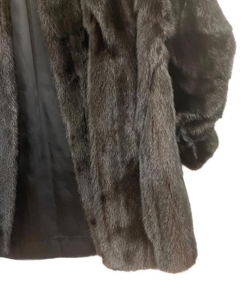 SAGA MINK（サガミンク）SAGA MINK (サガミンク) コート ブラウン サイズ:Fの古着・服飾アイテム