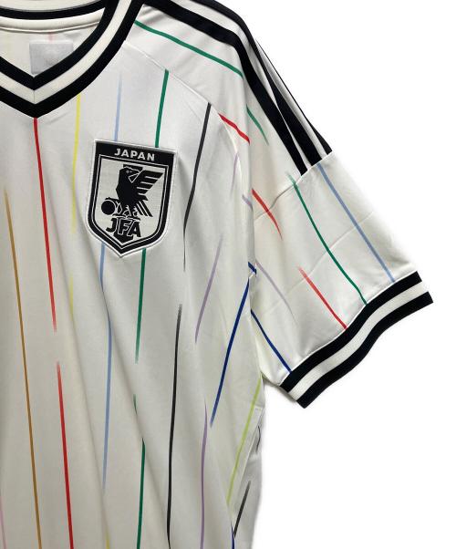 adidas（アディダス）adidas (アディダス) サッカーウェア(トップス) ホワイト サイズ:2XLの古着・服飾アイテム
