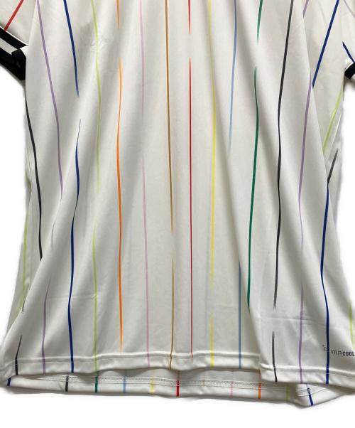 adidas（アディダス）adidas (アディダス) サッカーウェア(トップス) ホワイト サイズ:2XLの古着・服飾アイテム
