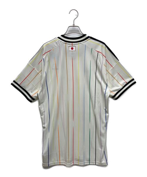 adidas（アディダス）adidas (アディダス) サッカーウェア(トップス) ホワイト サイズ:2XLの古着・服飾アイテム