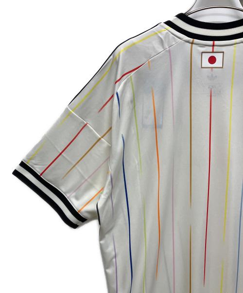 adidas（アディダス）adidas (アディダス) サッカーウェア(トップス) ホワイト サイズ:2XLの古着・服飾アイテム