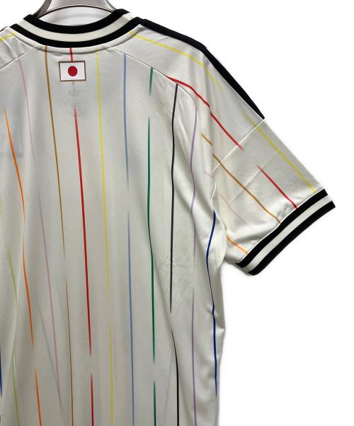 adidas（アディダス）adidas (アディダス) サッカーウェア(トップス) ホワイト サイズ:2XLの古着・服飾アイテム