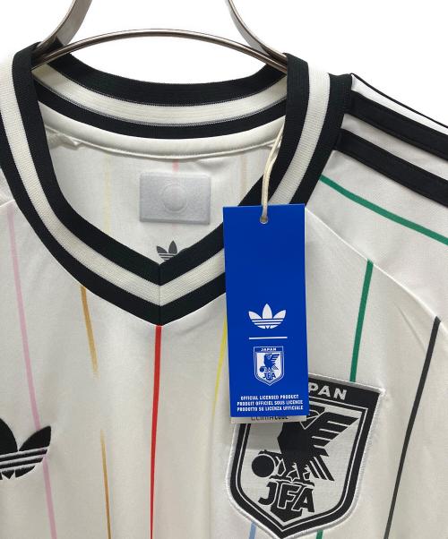 adidas（アディダス）adidas (アディダス) サッカーウェア(トップス) ホワイト サイズ:2XLの古着・服飾アイテム