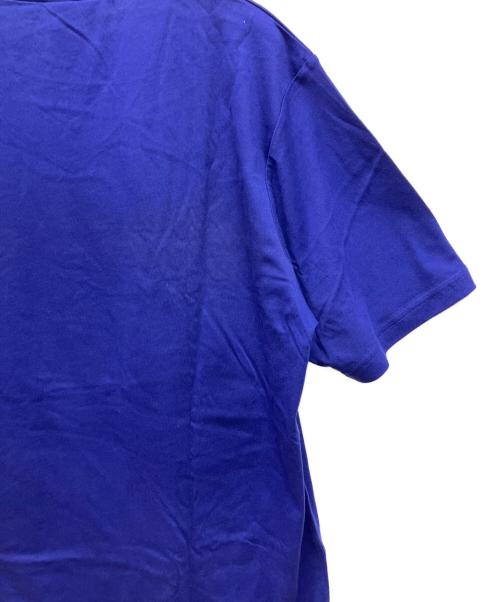 adidas（アディダス）adidas (アディダス) 半袖カットソー ブルー サイズ:Ｌの古着・服飾アイテム