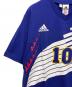 adidas (アディダス) 半袖カットソー ブルー サイズ:Ｌ：9000円