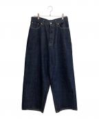 MARKAマーカ）の古着「Selvedge Denim Baggy Jeans」｜インディゴ