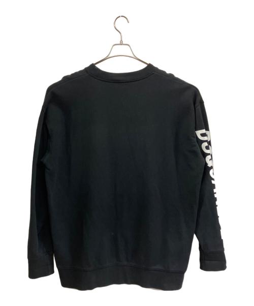 DSQUARED2（ディースクエアード）DSQUARED2 (ディースクエアード) スウェット ブラック サイズ:Mの古着・服飾アイテム