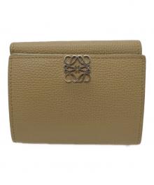 LOEWE（ロエベ）の古着「3つ折り財布」｜ベージュ