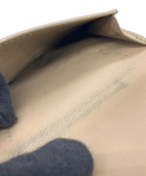 LOEWE（ロエベ）LOEWE (ロエベ) 3つ折り財布 ベージュの古着・服飾アイテム