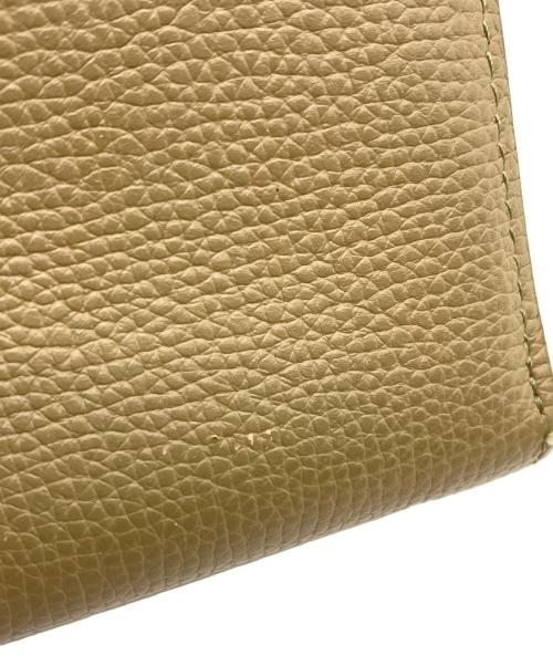 LOEWE（ロエベ）LOEWE (ロエベ) 3つ折り財布 ベージュの古着・服飾アイテム