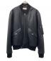 Saint Laurent Paris（サンローランパリ）の古着「lambskin ma-1 bomber jacket」｜ブラック