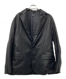 Schott（ショット）の古着「LEATHER TAILORED JACKET」｜ブラック
