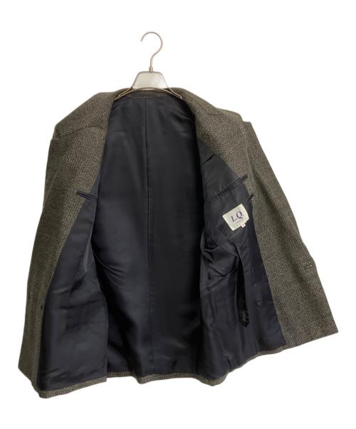 LQ...Y's for men（エルキュー ワイズフォーメン）LQ...Y's for men (エルキュー ワイズフォーメン) ダブルジャケット グレー サイズ:Sの古着・服飾アイテム