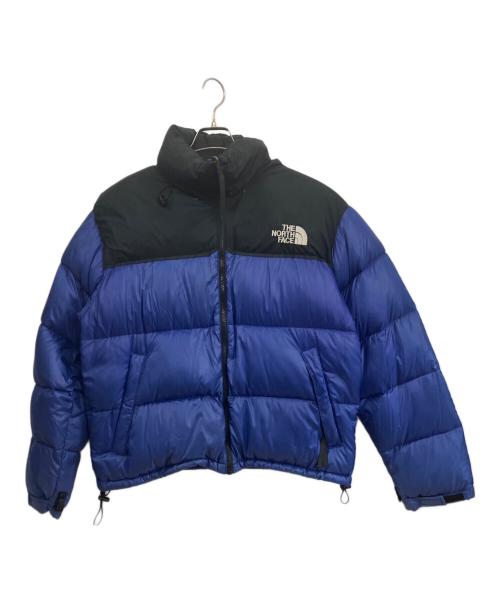 THE NORTH FACE（ザ ノース フェイス）THE NORTH FACE (ザ ノース フェイス) ダウンジャケット ブルー×ブラック サイズ:LARGEの古着・服飾アイテム
