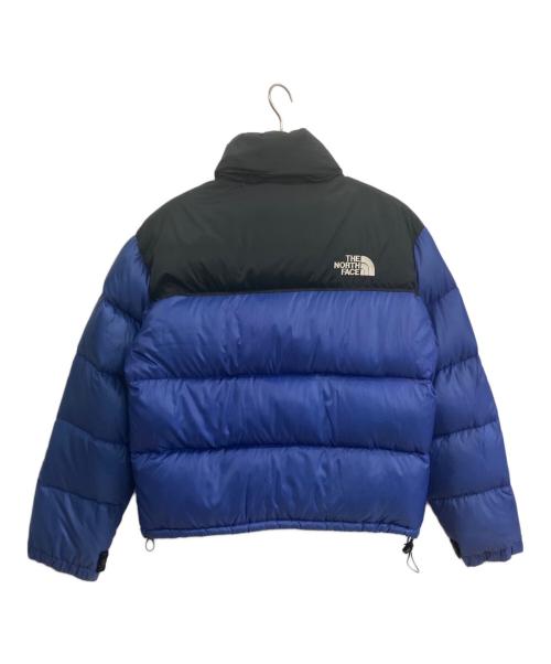 THE NORTH FACE（ザ ノース フェイス）THE NORTH FACE (ザ ノース フェイス) ダウンジャケット ブルー×ブラック サイズ:LARGEの古着・服飾アイテム
