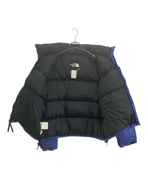 THE NORTH FACE（ザ ノース フェイス）THE NORTH FACE (ザ ノース フェイス) ダウンジャケット ブルー×ブラック サイズ:LARGEの古着・服飾アイテム