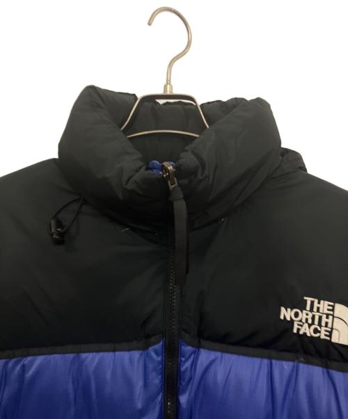 THE NORTH FACE（ザ ノース フェイス）THE NORTH FACE (ザ ノース フェイス) ダウンジャケット ブルー×ブラック サイズ:LARGEの古着・服飾アイテム
