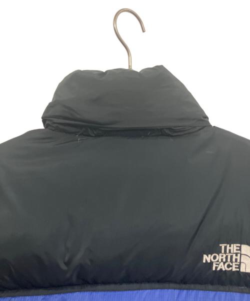 THE NORTH FACE（ザ ノース フェイス）THE NORTH FACE (ザ ノース フェイス) ダウンジャケット ブルー×ブラック サイズ:LARGEの古着・服飾アイテム