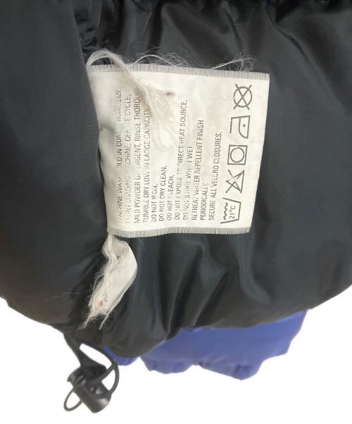 THE NORTH FACE（ザ ノース フェイス）THE NORTH FACE (ザ ノース フェイス) ダウンジャケット ブルー×ブラック サイズ:LARGEの古着・服飾アイテム