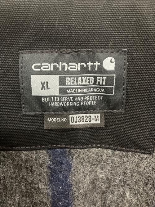 CarHartt（カーハート）CarHartt (カーハート) デトロイドジャケット ブラック サイズ:XLの古着・服飾アイテム