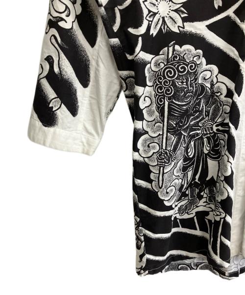YOIYOIGION（ヨイヨイギオン）YOIYOIGION (ヨイヨイギオン) 鯉口シャツ ホワイト サイズ:Lの古着・服飾アイテム