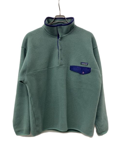 Patagonia（パタゴニア）Patagonia (パタゴニア) Synchilla Snap-T Pullover スカイブルー サイズ:Lの古着・服飾アイテム