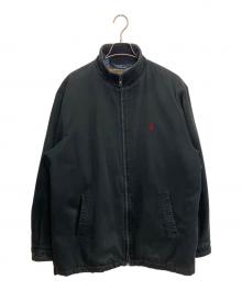 POLO RALPH LAUREN（ポロ・ラルフローレン）の古着「スイングトップ」｜ブラック