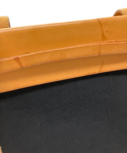 HERMES（エルメス）HERMES (エルメス) ハンドバッグ ブラック×ホワイトの古着・服飾アイテム