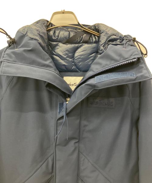 nonnative（ノンネイティブ）nonnative (ノンネイティブ) WILD THINGS (ワイルドシングス) EXPLORER PUFF JUMPER “DENALI” NYLON WEATHER WITH GORE-TEX® ネイビーの古着・服飾アイテム