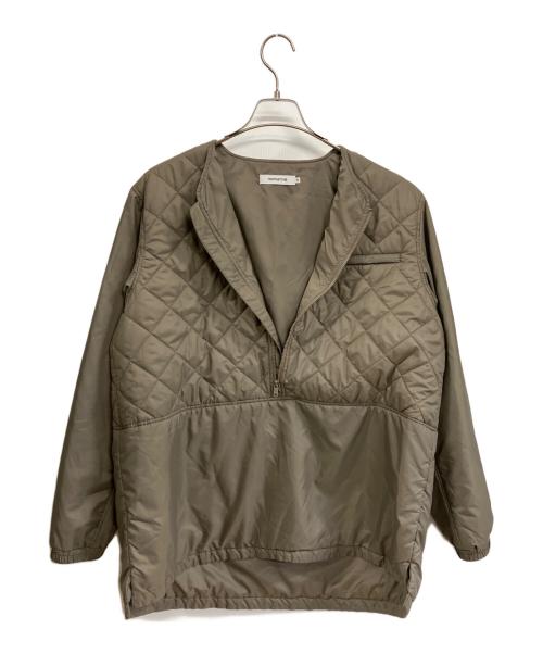 nonnative（ノンネイティブ）nonnative (ノンネイティブ) HIKER PULLOVER PUFF JACKET ベージュ サイズ:１の古着・服飾アイテム