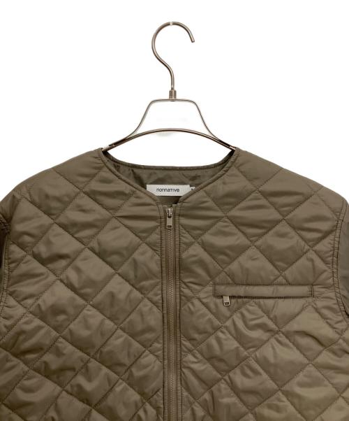 nonnative（ノンネイティブ）nonnative (ノンネイティブ) HIKER PULLOVER PUFF JACKET ベージュ サイズ:１の古着・服飾アイテム