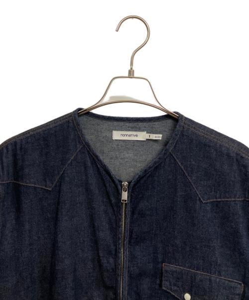 nonnative（ノンネイティブ）nonnative (ノンネイティブ) TRUCKER L/S SHIRT JACKET COTTON 7.5oz DENIM OW インディゴ サイズ:1の古着・服飾アイテム