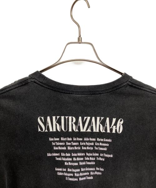 櫻坂46（サクラザカフォーティシックス）櫻坂46 (サクラザカフォーティシックス) SAKURAZAKA46 ロックT ブラック サイズ:Lの古着・服飾アイテム