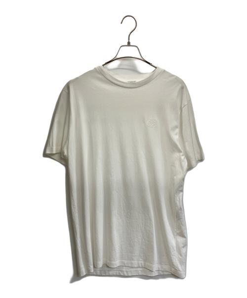 LOEWE（ロエベ）LOEWE (ロエベ) 半袖カットソー ホワイト サイズ:Lの古着・服飾アイテム