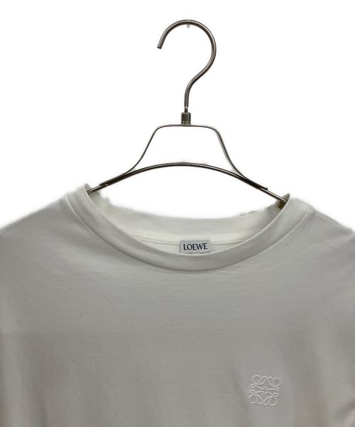 LOEWE（ロエベ）LOEWE (ロエベ) 半袖カットソー ホワイト サイズ:Lの古着・服飾アイテム